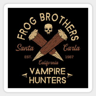 Frog Brothers - Vampire Hunters Sticker